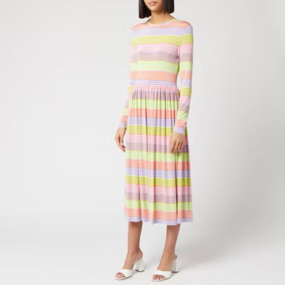 Stine Goya Joel dress size S.. pastel colors perfect for Easter Spring